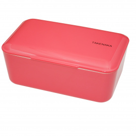 Ланч-бокс с разделителем Takenaka Bento Box Expanded 900 мл Розовый