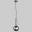 Стеклянный подвес с шаром 15 см Lightled 916-3818-1 CR+BK Ужгород