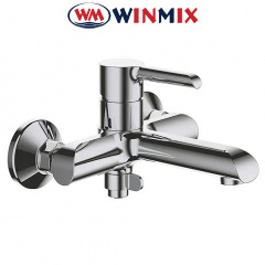 Смеситель для ванны короткий нос Winmix​ Premium "EDEM" (Chr-009), Польша Львов