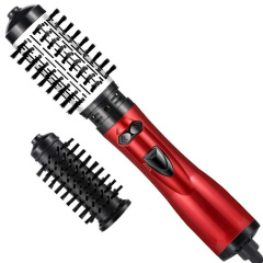 Фен-расчёска для укладки волос Gemei GM-4829 с вращением 1000W Red (3_03462) Николаев
