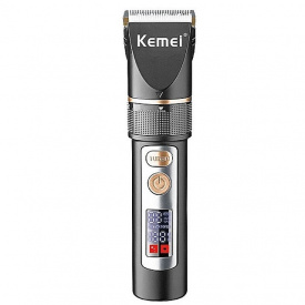 Машинка для стрижки волос Kemei KM-5073 аккумуляторная 5W Grey (3_03522)