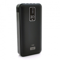 Повербанк Powerbank TX-23 20000mAh, кабеля USB: Micro, Lighting, Type-C, Mix color, Box Линовиця