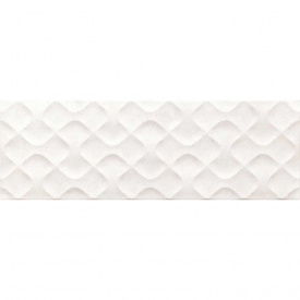 Плитка настенная CERAMIKA COLOR Visual White Ribbon 250x750 мм