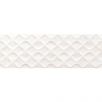 Плитка настенная CERAMIKA COLOR Visual White Ribbon 250x750 мм
