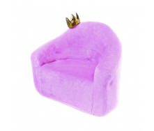 Детское кресло Zolushka Принцесса 50см Фиолетовое (ZL450)