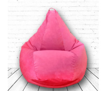 Кресло груша Tia-Sport Велюр 90х60 см розовый (sm-0237-2)