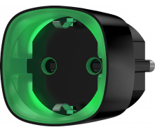 Радиоуправляемая умная розетка со счетчиком энергопотребления Ajax Socket черная