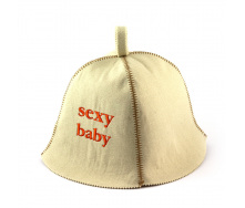 Банная шапка Luxyart Sexy baby Белый (LA-369)
