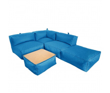 Комплект бескаркасной мебели Блэк Tia-Sport (sm-0692-4) бирюзовый