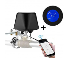 Умная wifi система защиты от утечки газа для диаметра трубы 3/4 дюйма DN20 Nectronix CW-20DN KIT, Tuya app (100758)