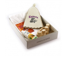 Подарочный набор для сауны Sauna Pro №13 Банька (N-146)