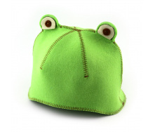 Банная шапка Luxyart Лягушка Зеленый (LA-436)