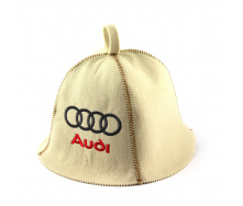 Банная шапка Luxyart Audi Белый (LA-317)