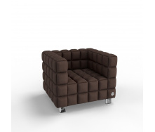 Мягкое кресло KULIK SYSTEM NEXUS Ткань 1 Шоколадный (hub_dlkY91546)