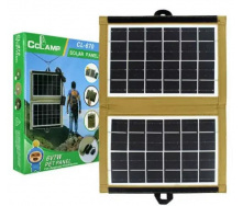 Cонячна панель cкладна CCLamp CL-670 7W з USB виходом, універсальна зарядка від сонця solar panel