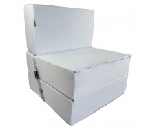 Бескаркасное кресло раскладушка Tia-Sport Поролон 180х70 см (sm-0920-1) серый