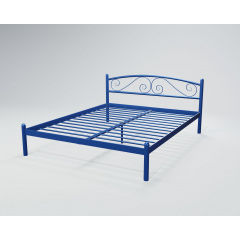 Кровать двухспальная BNB ViolaDesign 120х200 синий Киев
