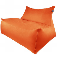 Безкаркасний диван Tia-Sport Мадагаскар 130х100х70 см оранжевий (sm-0679) Київ