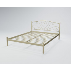 Ліжко двоспальне BNB KarissaDesign 120х190 бежевий Ромни