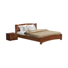Ліжко дерев'яне Estella Венеція Люкс 120х200 Вільха Щит 2Л4 Бориспіль
