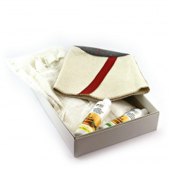 Подарочный набор для сауны Sauna Pro №10 Папаха (N-135) Миргород