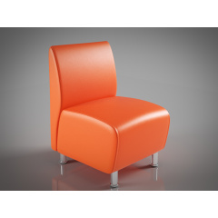 Кресло Актив Sentenzo 600x700x900 оранжевый Тернопіль