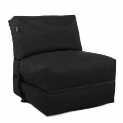 Бескаркасное кресло раскладушка Tia-Sport 180х70 см черный (sm-0666-10) Киев
