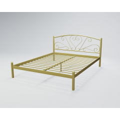 Ліжко двоспальне BNB KarissaDesign 140х190 золотий Гайсин