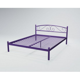 Кровать двухспальная BNB ViolaDesign 160х200 фиолетовый