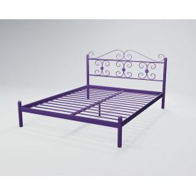Ліжко двоспальне BNB BegoniyaDesign 180x190 фіолетовий