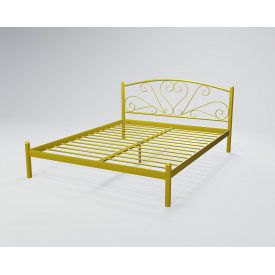 Ліжко двоспальне BNB KarissaDesign 120х200 жовтий
