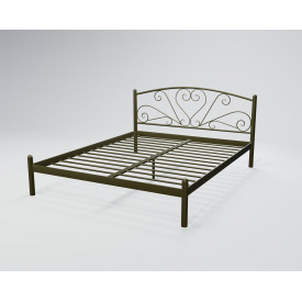 Кровать двухспальная BNB KarissaDesign 120х190 оливковый
