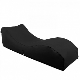 Безкаркасний лежак Tia-Sport Лаундж 185х60х55 см чорний (sm-0673-1)