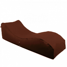 Бескаркасный лежак Tia-Sport Лаундж 185х60х55 см коричневый (sm-0673-8)