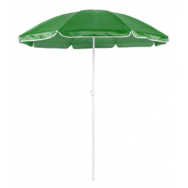 Пляжна парасолька з нахилом 200 см Umbrella Anti-UV ромашка зелена