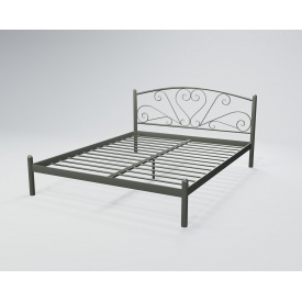 Ліжко двоспальне BNB KarissaDesign 140х200 темно-сірий