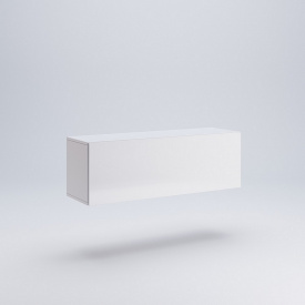 Tумба навісна Миро-Марк Box-32 мінімалізм Глянець білий (53927)