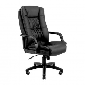 Офисное кресло руководителя Richman California VIP Rich M3 MultiBlock Натуральная Кожа Lux Италия Черный