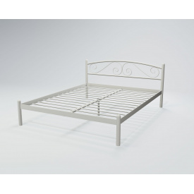 Ліжко двоспальне BNB ViolaDesign 140х190 сірий