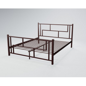 Ліжко двоспальне BNB AmisDesign 140x200 бордовий