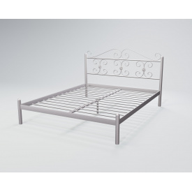 Ліжко двоспальне BNB BegoniyaDesign 160x200 світло-сірий