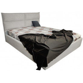 Кровать двуспальная BNB Secret Premium 180 х 200 см Allure Серый