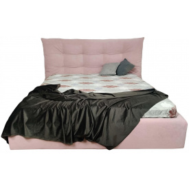 Ліжко двоспальне BNB Calypso Premium 180 х 200 см Simple Рожевий