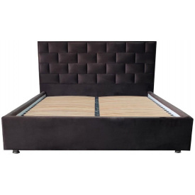 Ліжко двоспальне BNB Littorio Premium 160 х 200 см Simple Коричневий