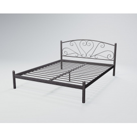 Ліжко двоспальне BNB KarissaDesign 120х190 графіт