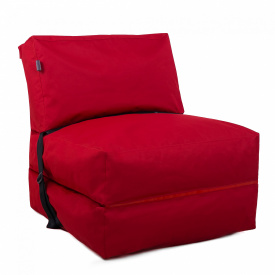 Безкаркасне крісло розкладачка Tia-Sport 180х70 см червоний (sm-0666)