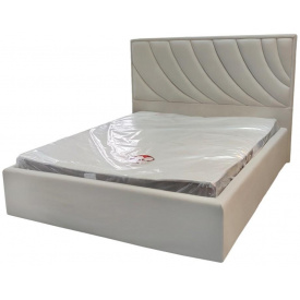 Ліжко двоспальне BNB Laurel Premium 140 х 200 см Simple Айворі