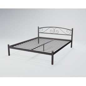 Кровать двухспальная BNB ViolaDesign 120х200 графит