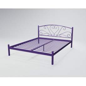 Кровать двухспальная BNB KarissaDesign 160х190 фиолетовый