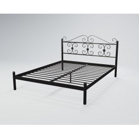 Ліжко двоспальне BNB BegoniyaDesign 140x190 чорний
